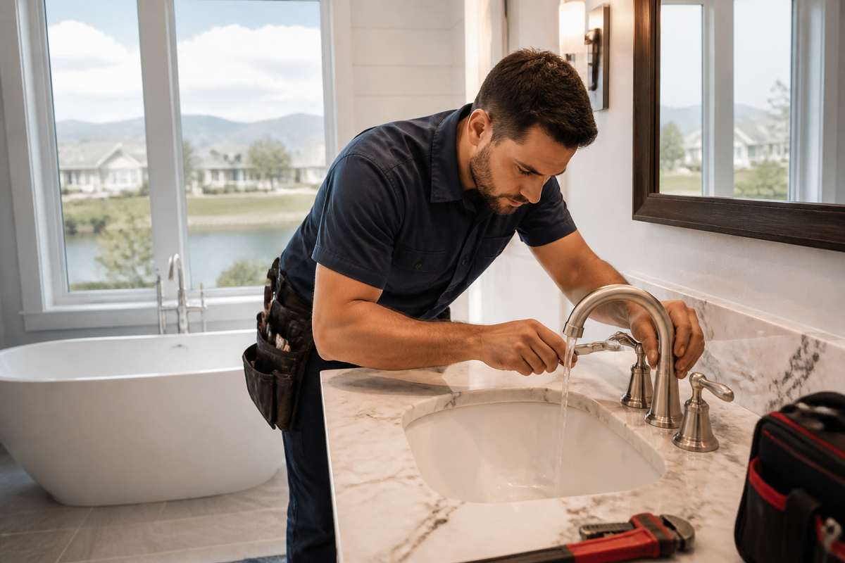 plumbing in Lambertson Lakes