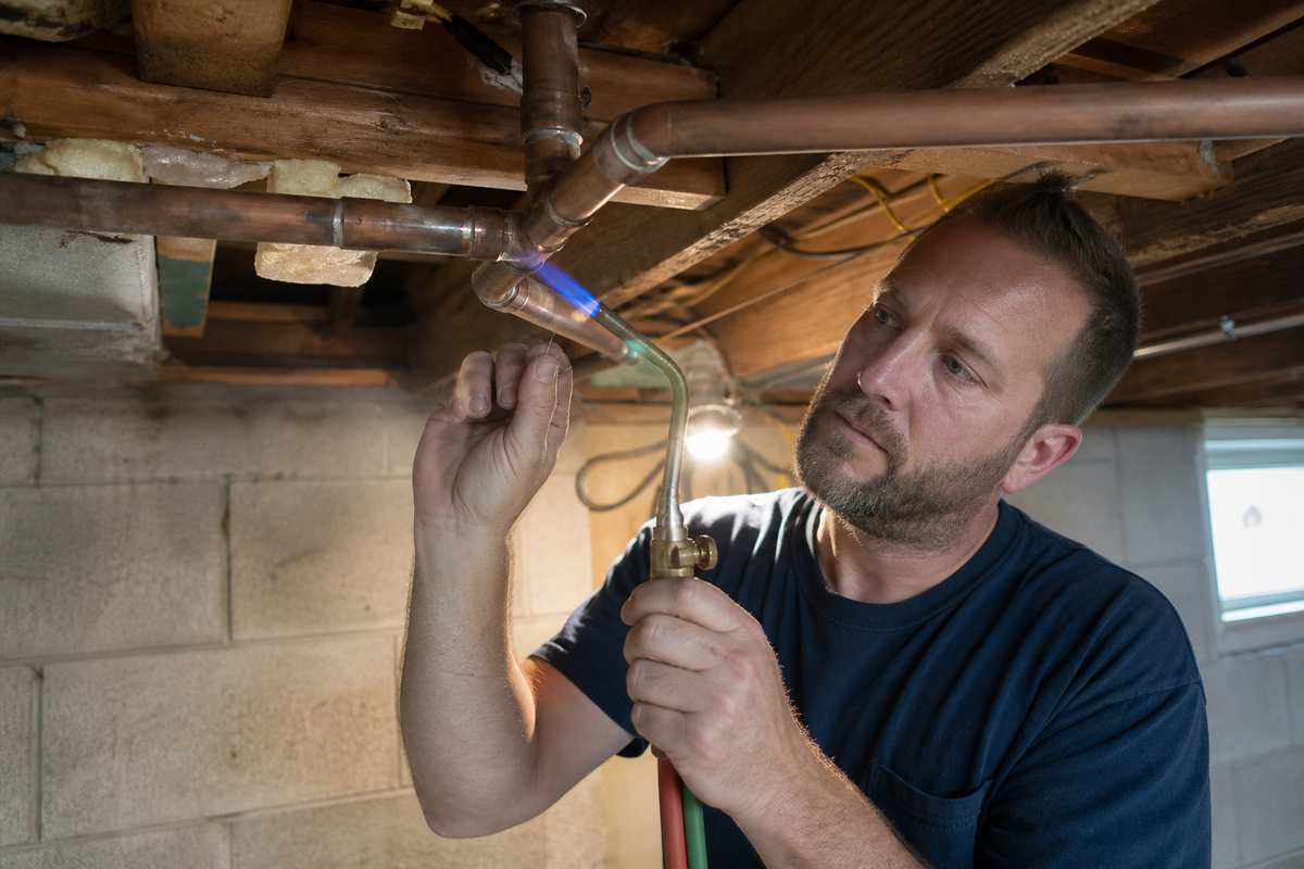 plumbing in Original Thornton
